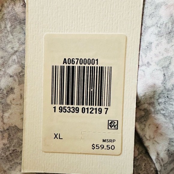 LEVIS Womens Black Ruffled Buttoned Elbow Puff Sleeves Floral Square Neck Blouse - Picture 6 of 10